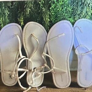 Old Navy Cream Sandals
